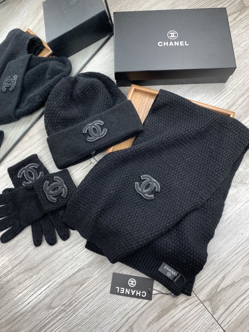 Chanel Caps Scarfs